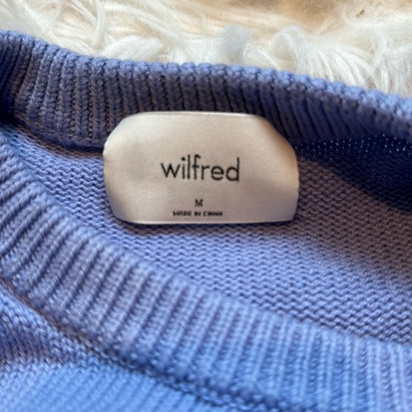 Aritzia Wilfred sweater in “soft Iris” size M - Picture 6 of 9
